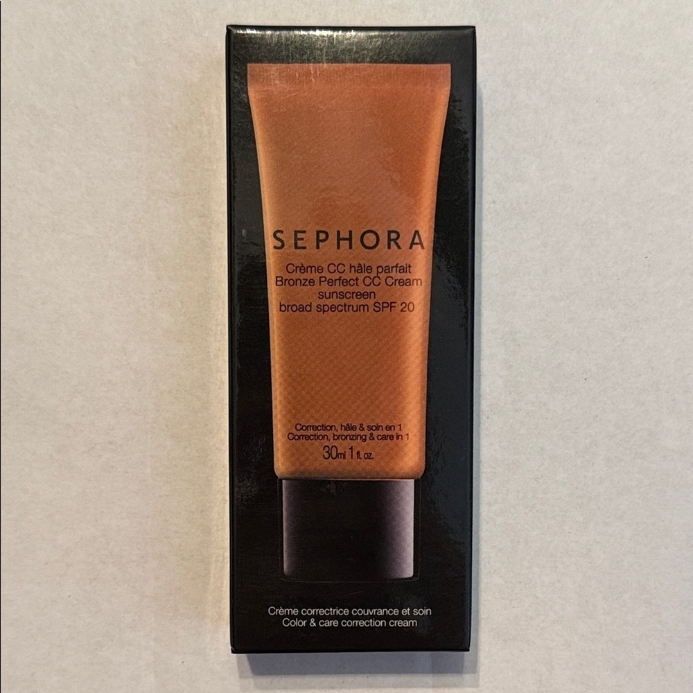 Sephora Collection NEW SEALED Bronze Perfect CC Cream SPF20 Bronze Matte